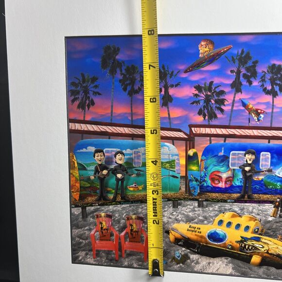 RALPH RANKIN Urban Surrealist SIGNED Digital Art Print - The Beatles. Pre Owned - Picture 9 of 11